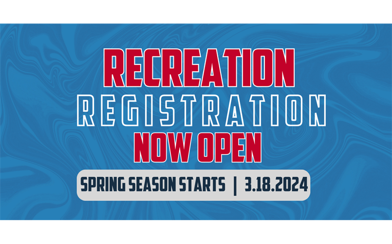 Now Open! Spring 2024 Registration 